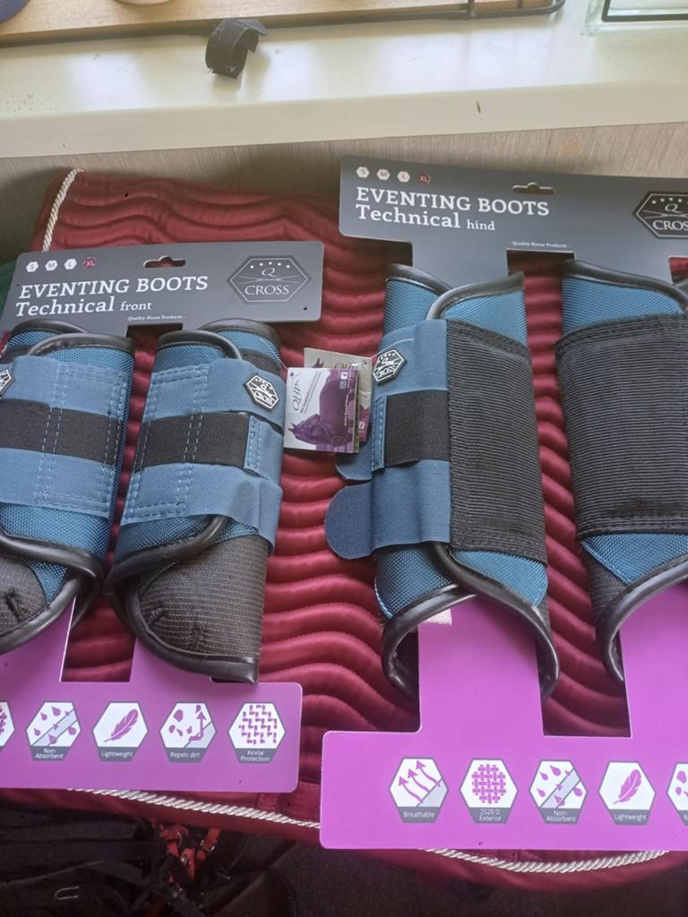 Set xl crossbeschermers, Dieren en Toebehoren, Paarden en Pony's | Beschermers, Ophalen of Verzenden, Nieuw