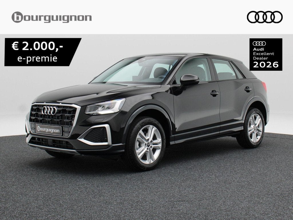 Audi Q2 Advanced Edition | Parkeer sensoren | Achteruitrijca, Auto's, Audi, Voorwielaandrijving, Stof, 150 pk, Zwart
