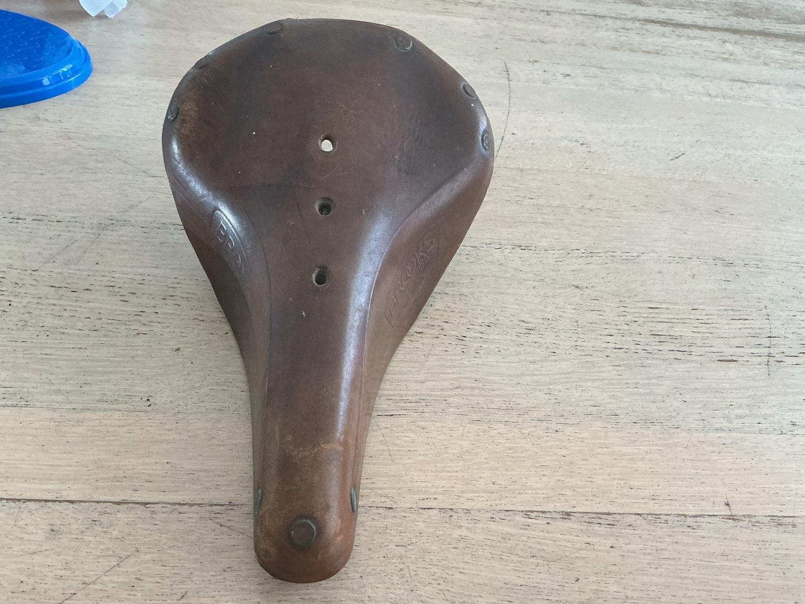 Brooks B17 leren zadel - Made in England.Leren zadel., Fietsen en Brommers, Gebruikt, Leer, Ophalen of Verzenden, Zadel
