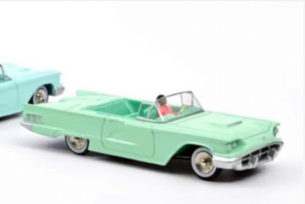 Ford Thunderbird 1960 GROEN NOREV / DINKY 1:43 ref. CL2711, Verzenden, Nieuw, Auto, Norev