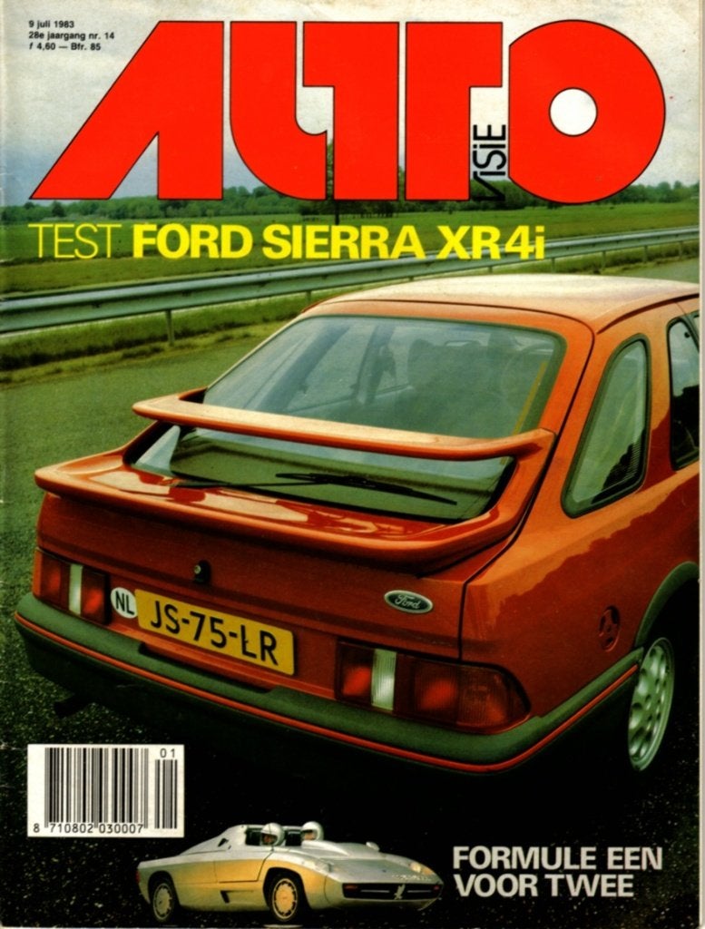 Autovisie test Ford Sierra XR4i, Ophalen of Verzenden, Gelezen, Ford