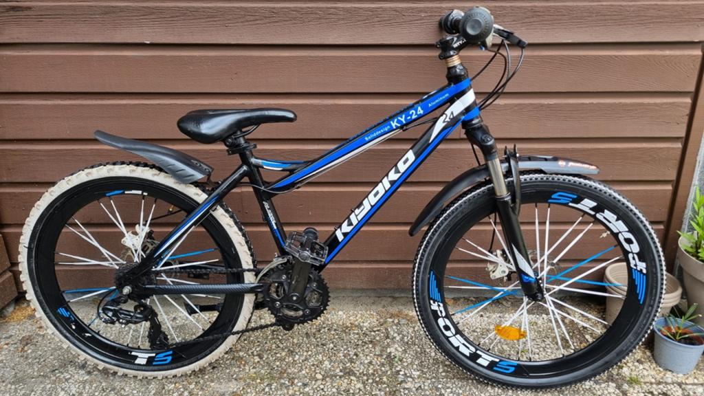 Leuke kids mountainbike 24 inch schijfremmen, Ophalen, Versnellingen, Kiyoko, Schijfrem