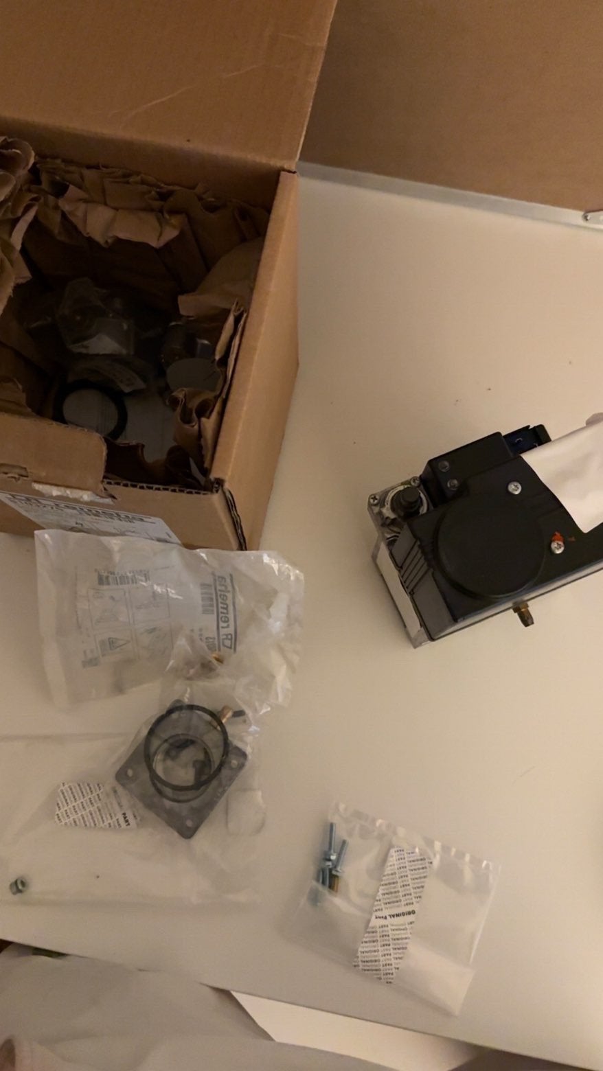 Remeha Gasmultiblok VR 425 met 5 glieder., Ophalen of Verzenden, Zo goed als nieuw, Luchtkoeling
