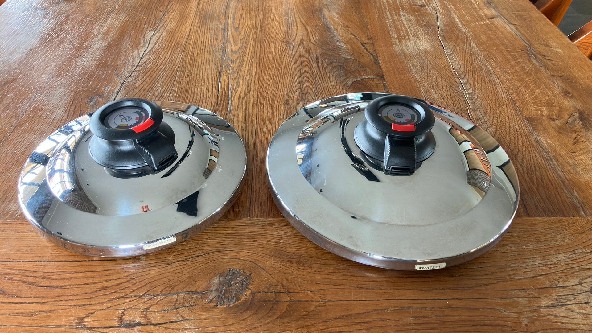 2 nieuwe AMC secuquick snelkookdeksels, Kookpan of Snelkookpan, Nieuw, Ophalen of Verzenden, Rvs