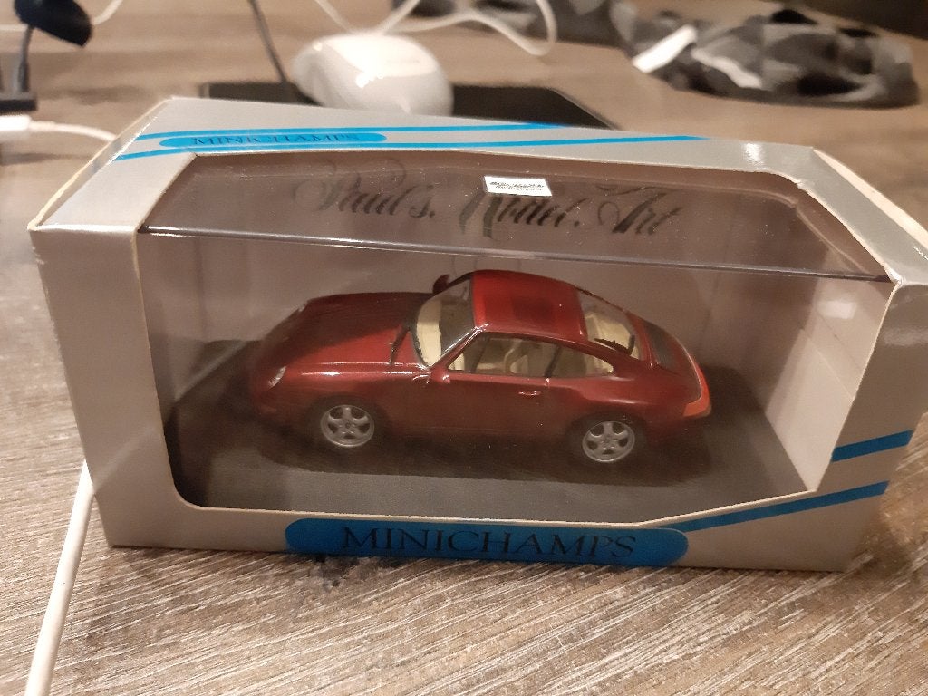 porsche 911 minichamps 1:43, Hobby en Vrije tijd, Modelauto's | 1:43, Ophalen of Verzenden, Zo goed als nieuw, Auto, MiniChamps