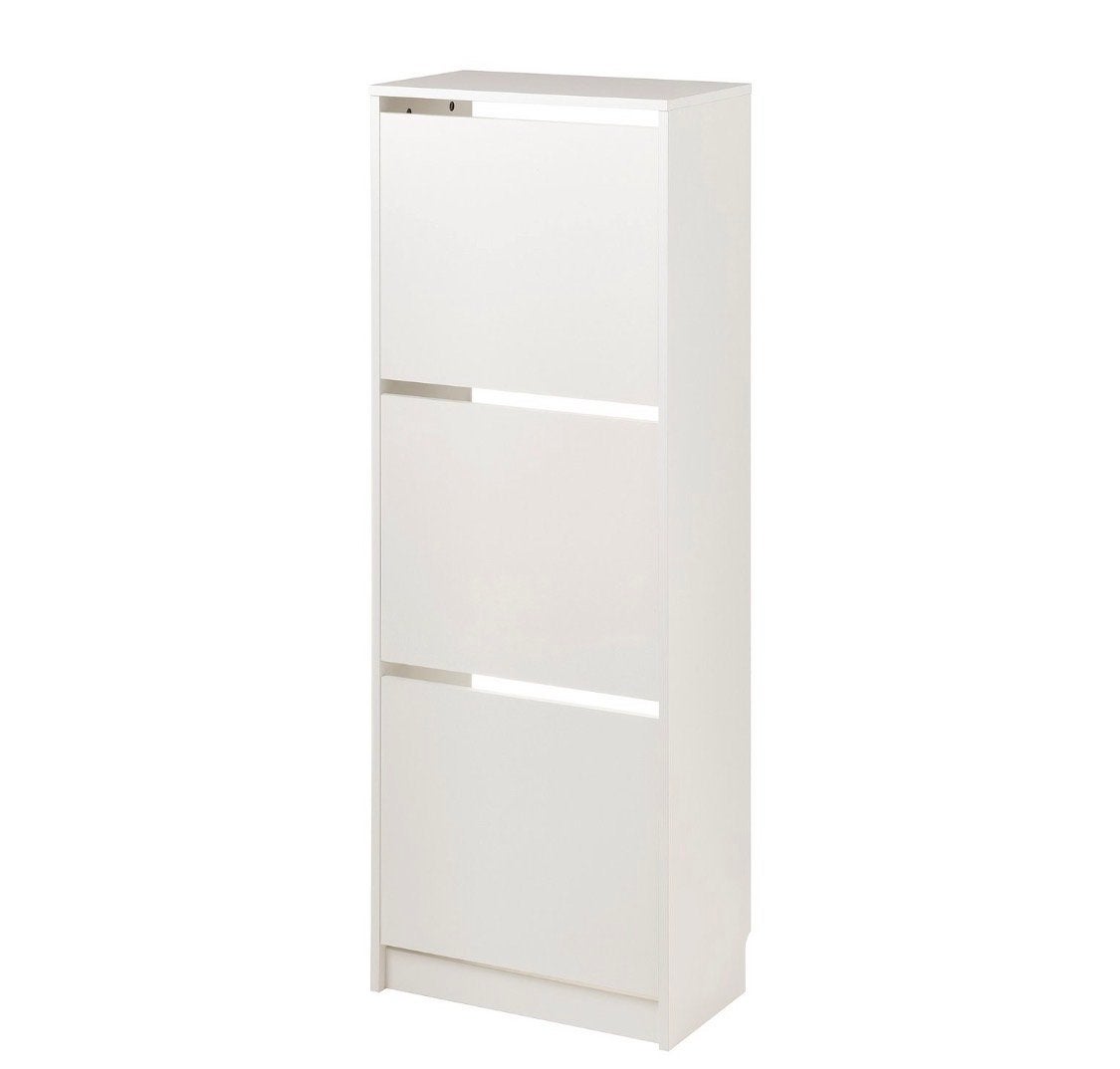 2x IKEA Bissa Schoenenkast met 3 vakken - Zo goed als nieuw, Huis en Inrichting, Kasten | Schoenenkasten, Ophalen, Zo goed als nieuw