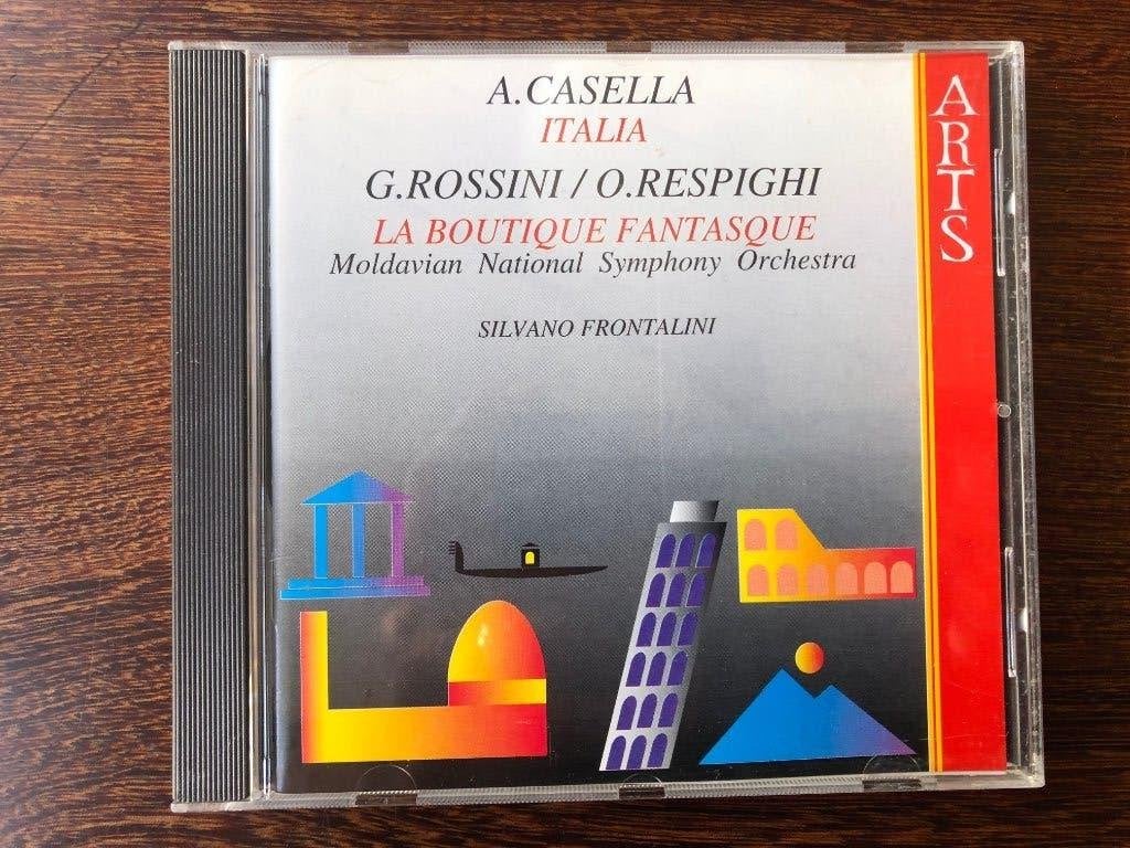 xx* Casella Rossini Respighi - Italia La Boutique Fantasque, Cd's en Dvd's, Cd's | Klassiek, Ophalen of Verzenden, Romantiek, Zo goed als nieuw