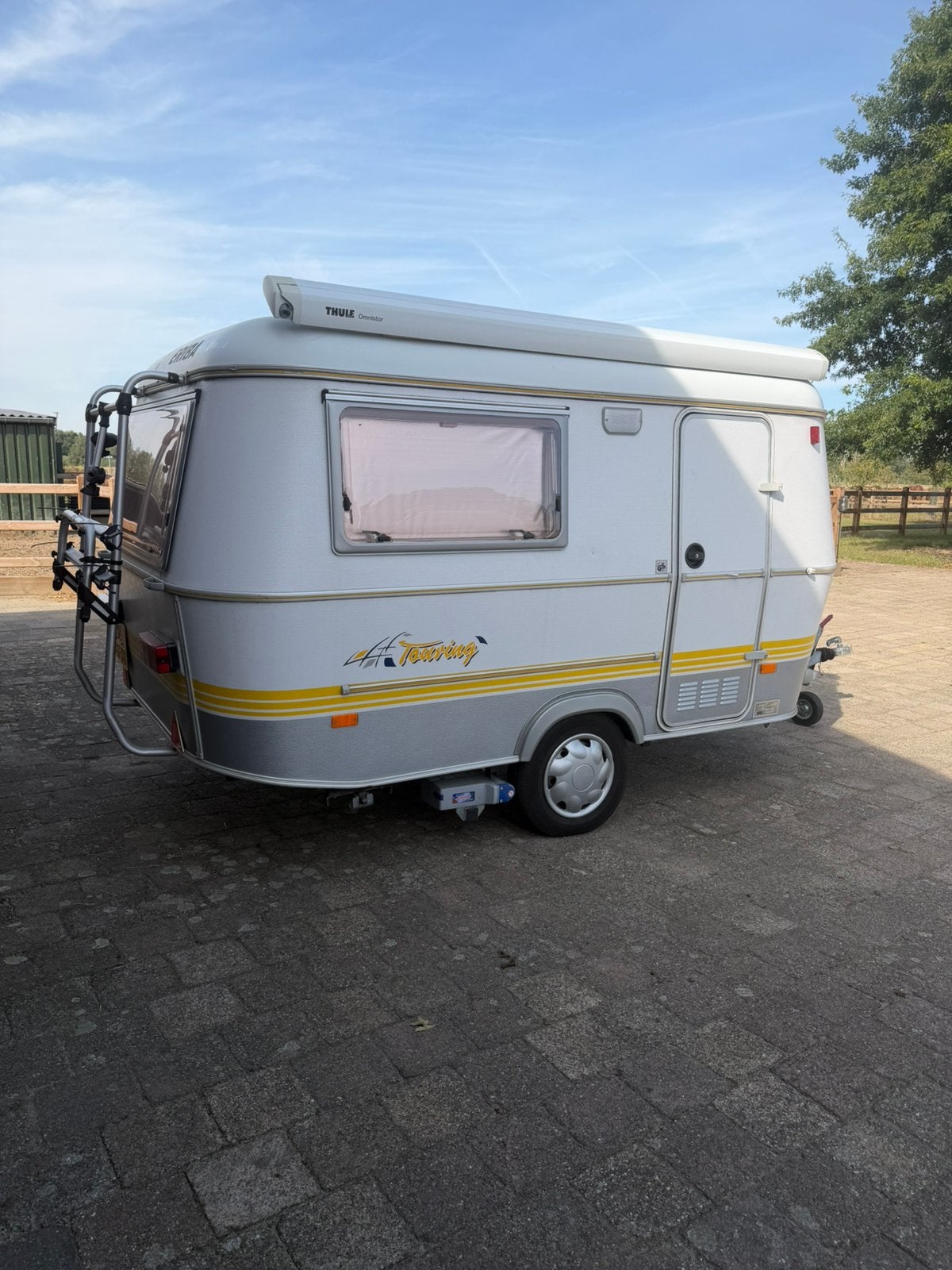 Te Koop: Eriba Touring Pan Jubileum (nov 2000), Caravans en Kamperen, Standaardzit, Luifel, Tot en met 2, Particulier