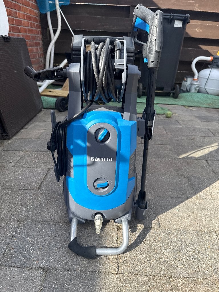 GAMMA hogedrukreiniger HDR3-180 als nieuw moet weg €40.-, Ophalen of Verzenden, Nieuw, Elektrisch, Gamma