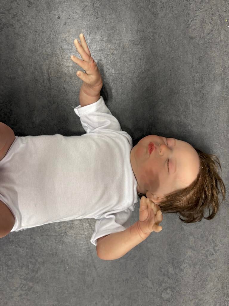 Realistische Reborn Babypop - Levensecht, Ophalen of Verzenden, Nieuw, Babypop