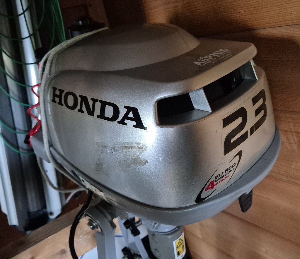 Honda 2.3 PK Buitenboordmotor - In goede staat, Ophalen, Gebruikt, Minder dan 5 pk, Viertaktmotor