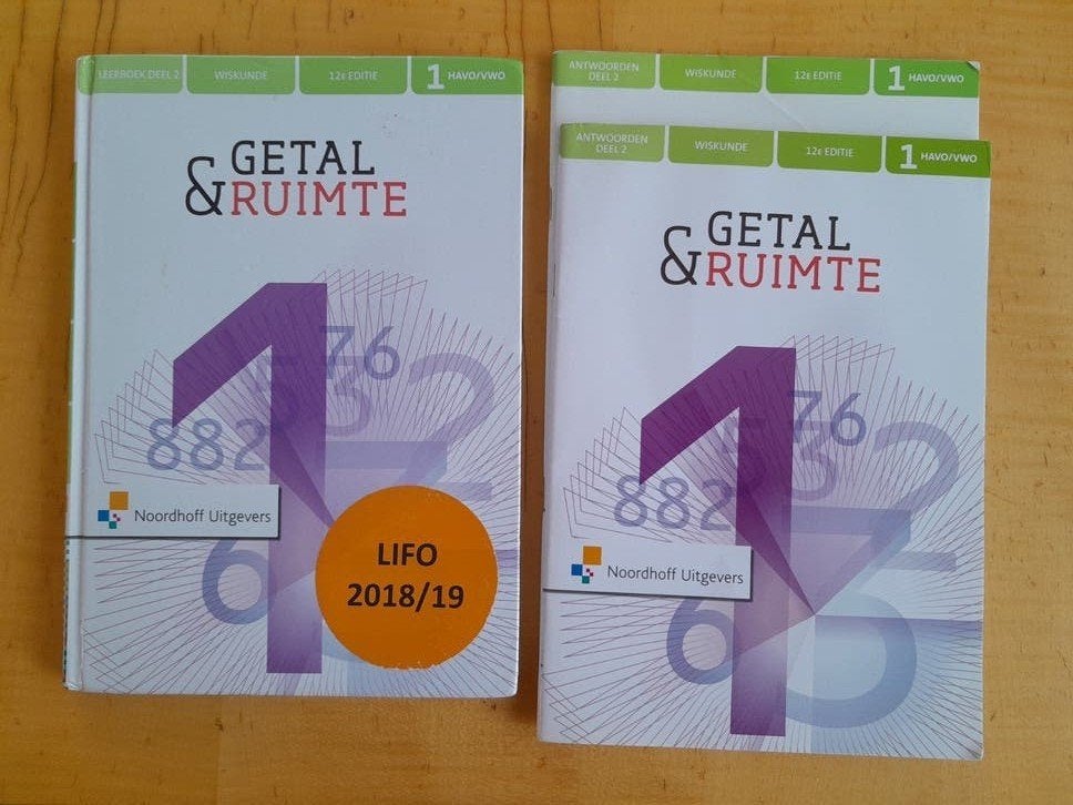 Getal en Ruimte 1 havo/vwo deel 2 (leer- en antwoordenboek), Boeken, Schoolboeken, Ophalen of Verzenden, Gelezen, HAVO, Wiskunde A