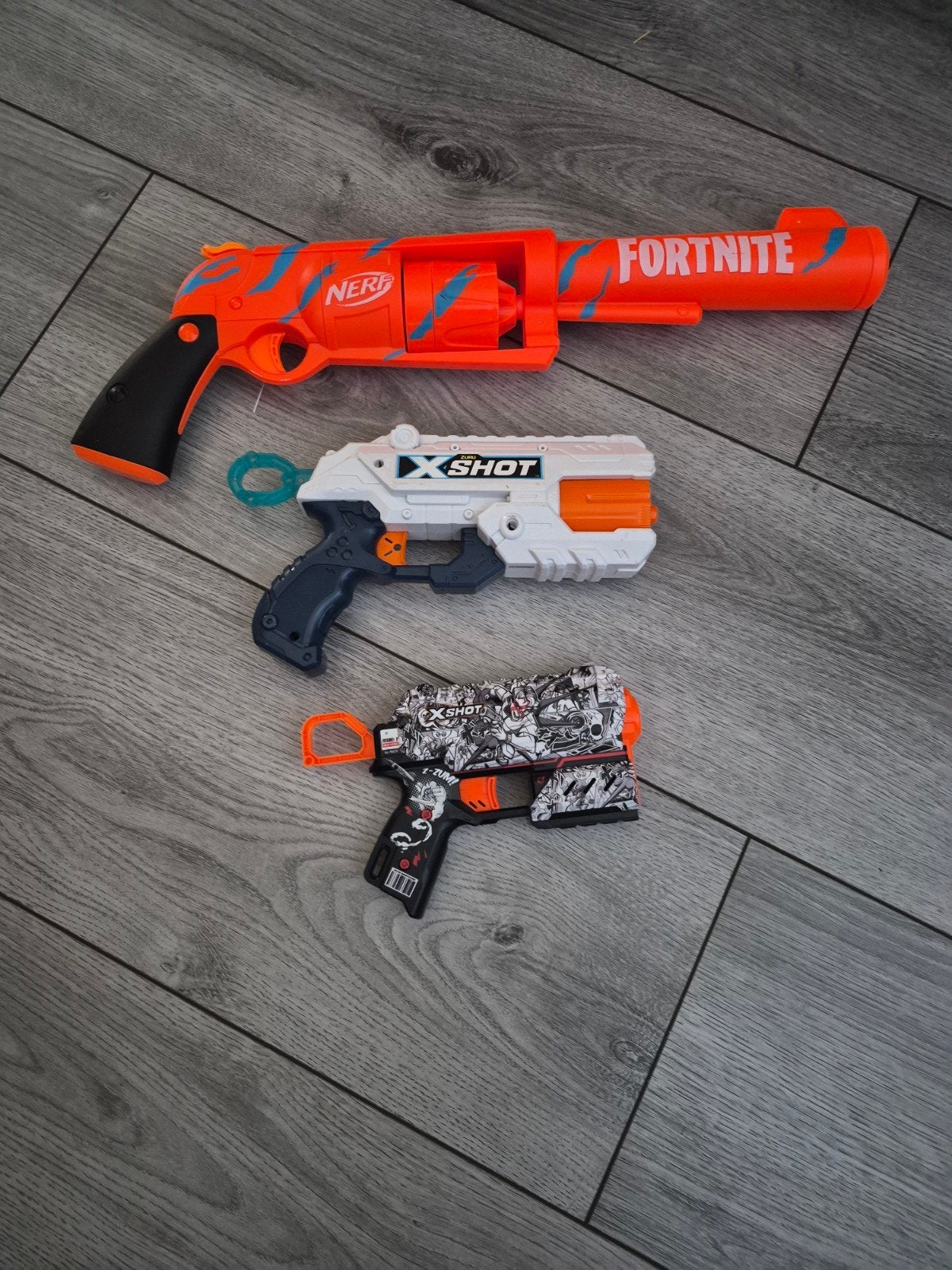 ik ver koop deze nerf guns 2 x shot en 1 van fortnite, Ophalen of Verzenden