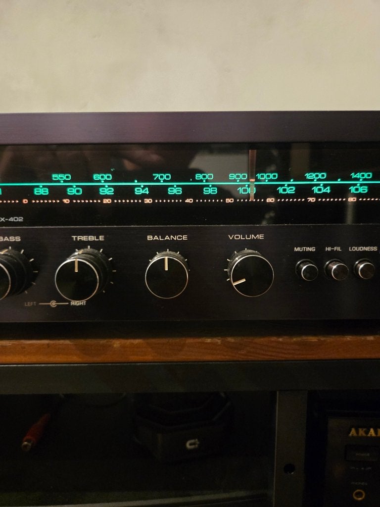 Rotel RX-402 Reciever ( 1975) in zeer nette staat, Audio, Tv en Foto, Versterkers en Receivers, Zo goed als nieuw, Ophalen, Overige merken