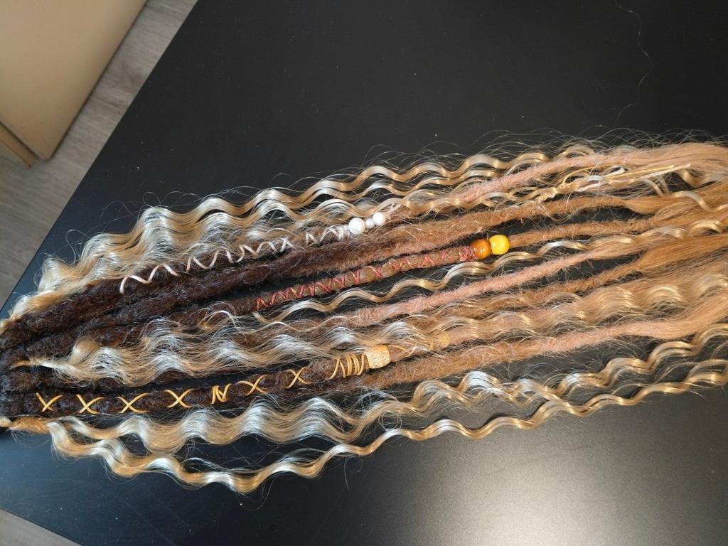 Dreadlock ponytail, Sieraden, Tassen en Uiterlijk, Uiterlijk | Haarverzorging, Ophalen of Verzenden, Nieuw