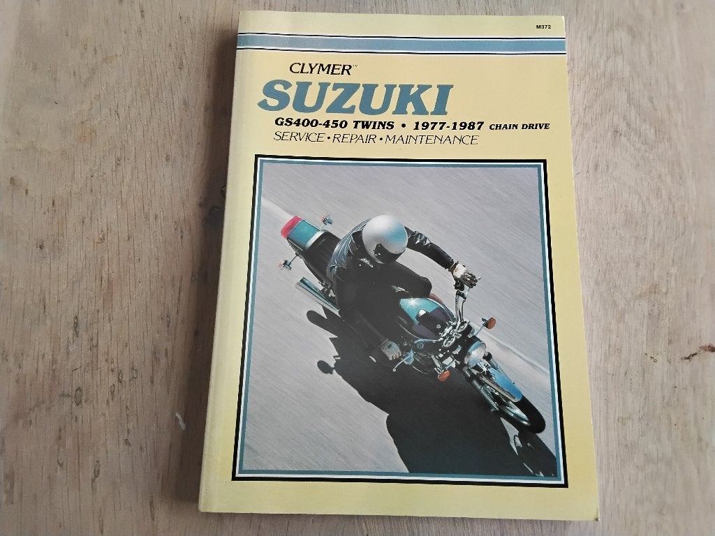 Clymer suzuki gs400-450 twins 1977-1987, Motoren, Ophalen of Verzenden, Suzuki