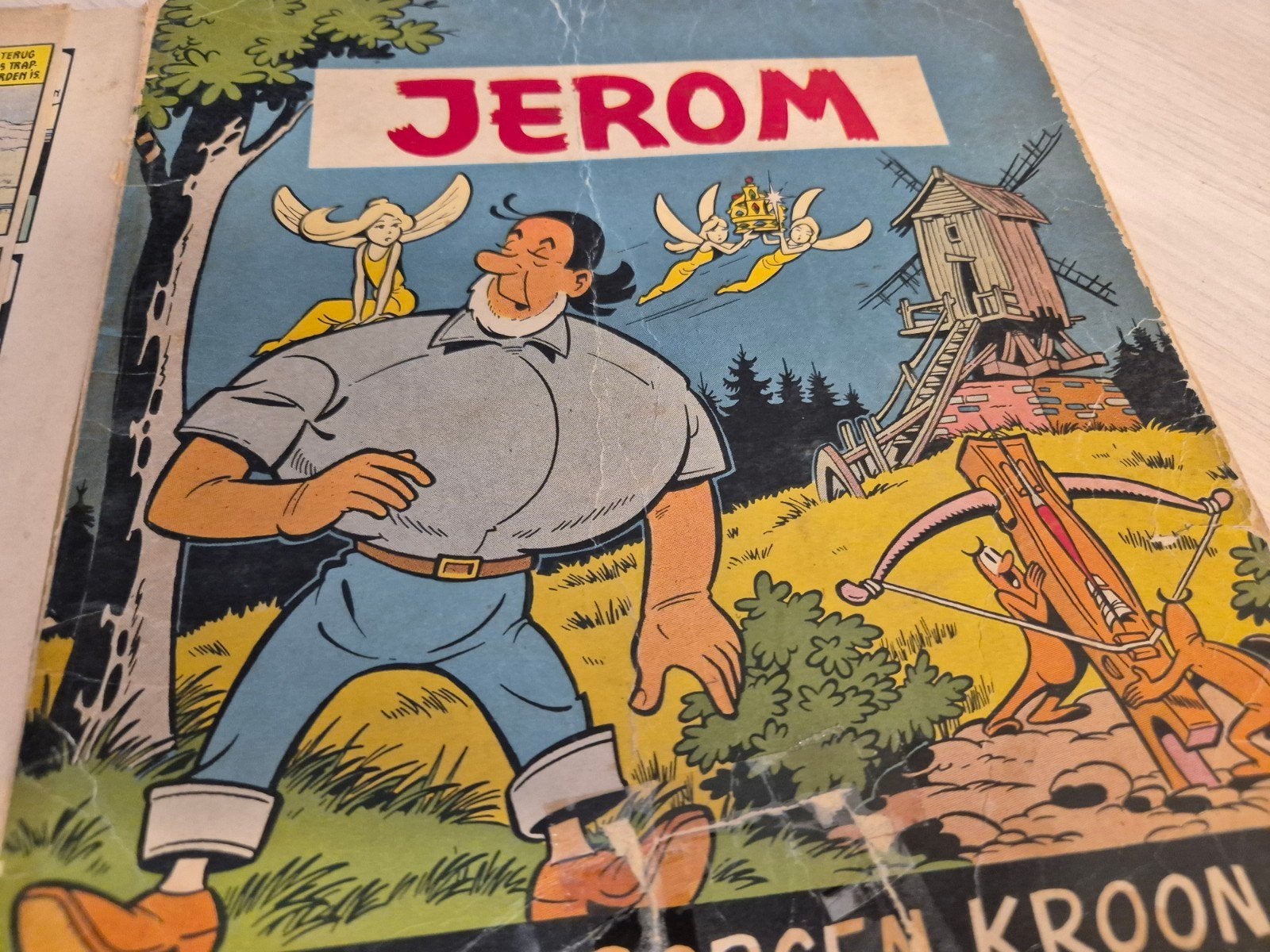 2 stuks Jerom jaren 60 vierkante Jerom Nederlands compleet, Meerdere stripboeken, Ophalen of Verzenden, Gelezen, Willy Vandersteen