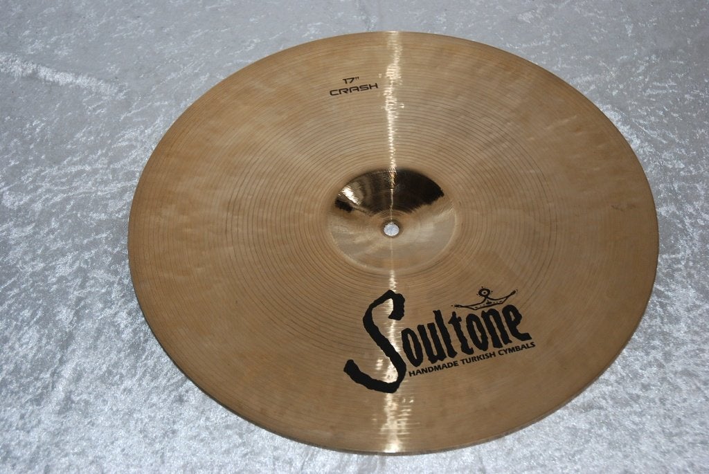 NIEUW!  Soultone Custom Briljant crash 1196gr 17 inch, ., Drums of Percussie, Nieuw, Ophalen of Verzenden