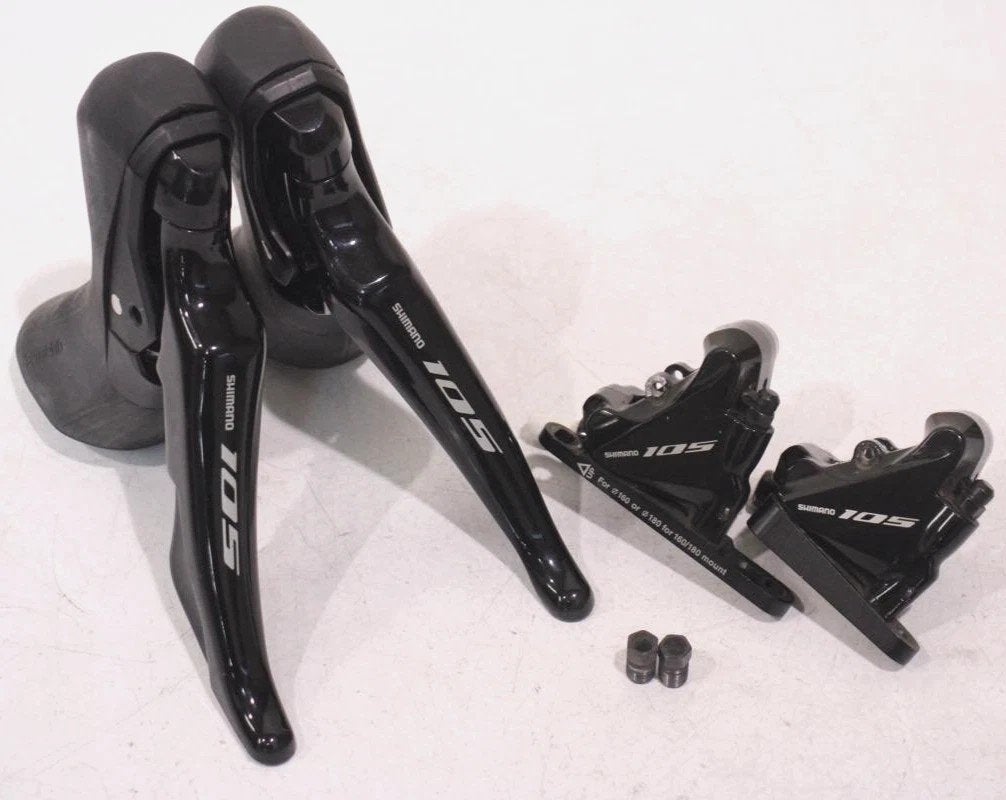 Shimano 105 shifters set hydraulisch/disc (R7020 + R7070), Fietsen en Brommers, Fietsonderdelen, Ophalen of Verzenden
