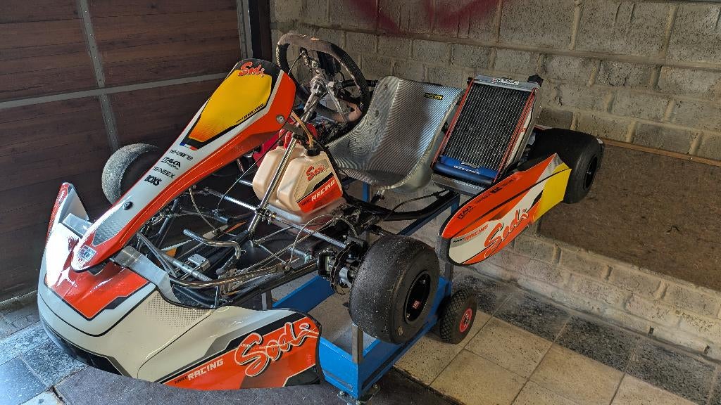 Te koop Sodi Sigma KZ met Vortex RVZ motor, Ophalen, Gebruikt, Kart