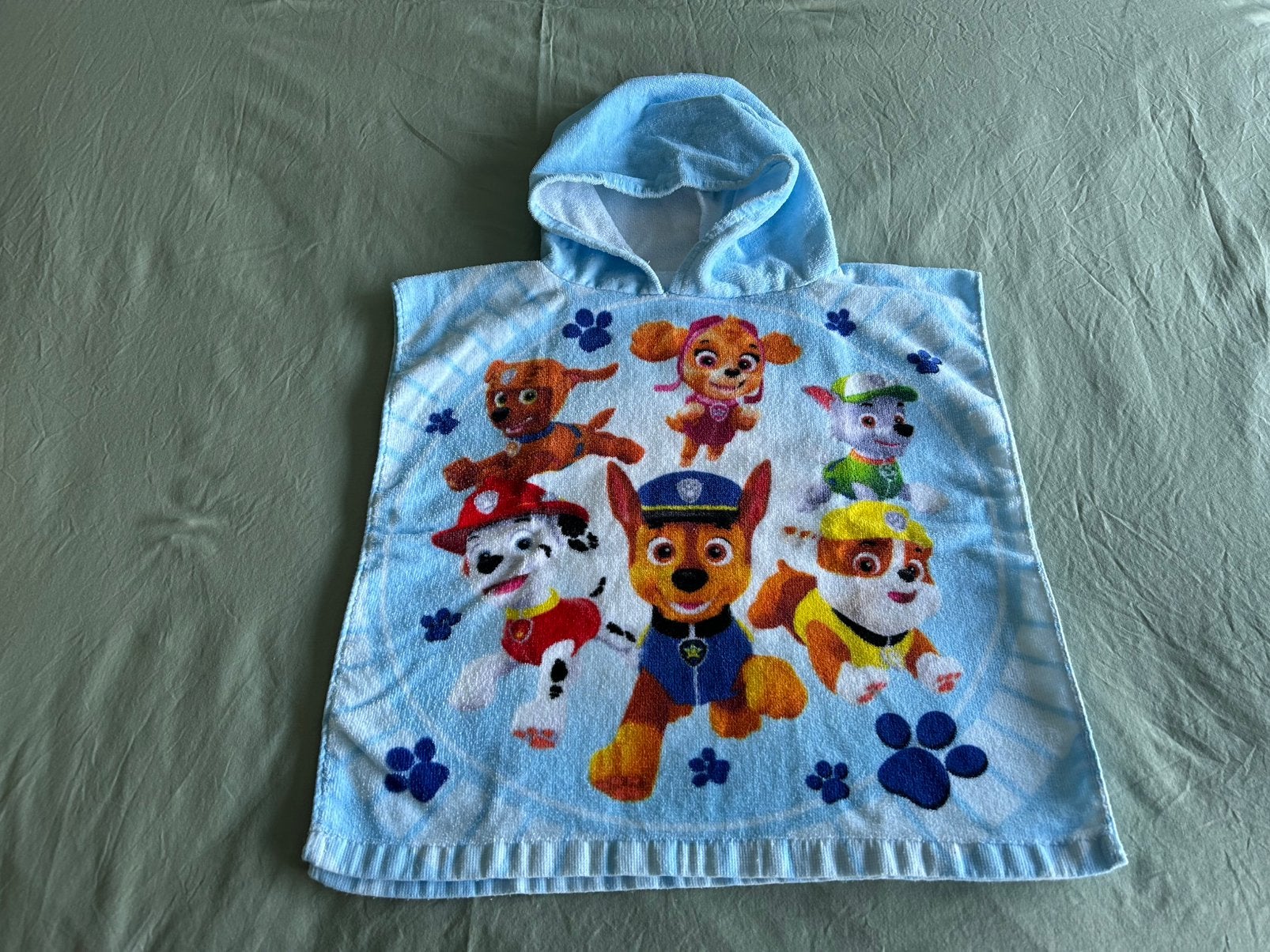 Stoere Paw Patrol Badponcho, Jongen of Meisje, One size, Ophalen of Verzenden, Zo goed als nieuw