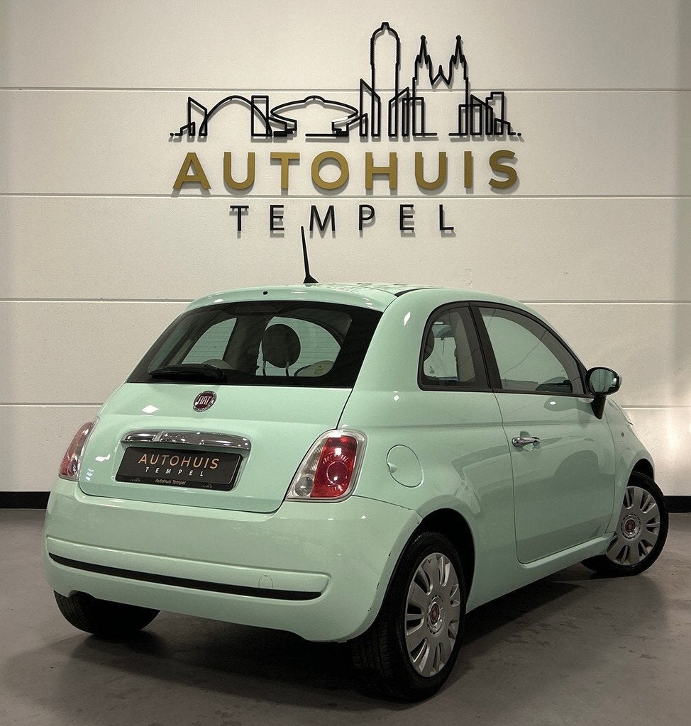 Fiat 500 1.0 TwinAir Pop Nap Airco Carplay Bluetooth Isofix, Voorwielaandrijving, Stof, Gebruikt, Euro 6