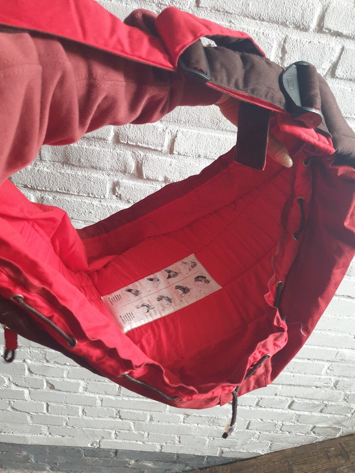 Draagzak - nog in prima staat, Kinderen en Baby's, Ophalen, Gebruikt, Draagzak, Overige merken