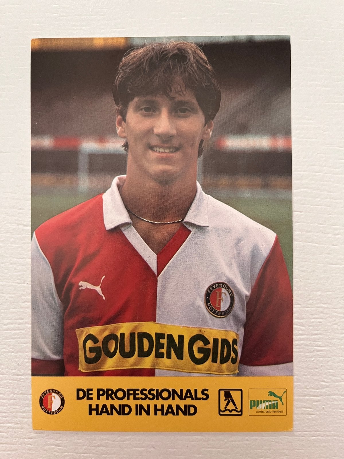 Feyenoord spelerskaart Brood, Ophalen of Verzenden, Zo goed als nieuw, Feyenoord, Spelerskaart