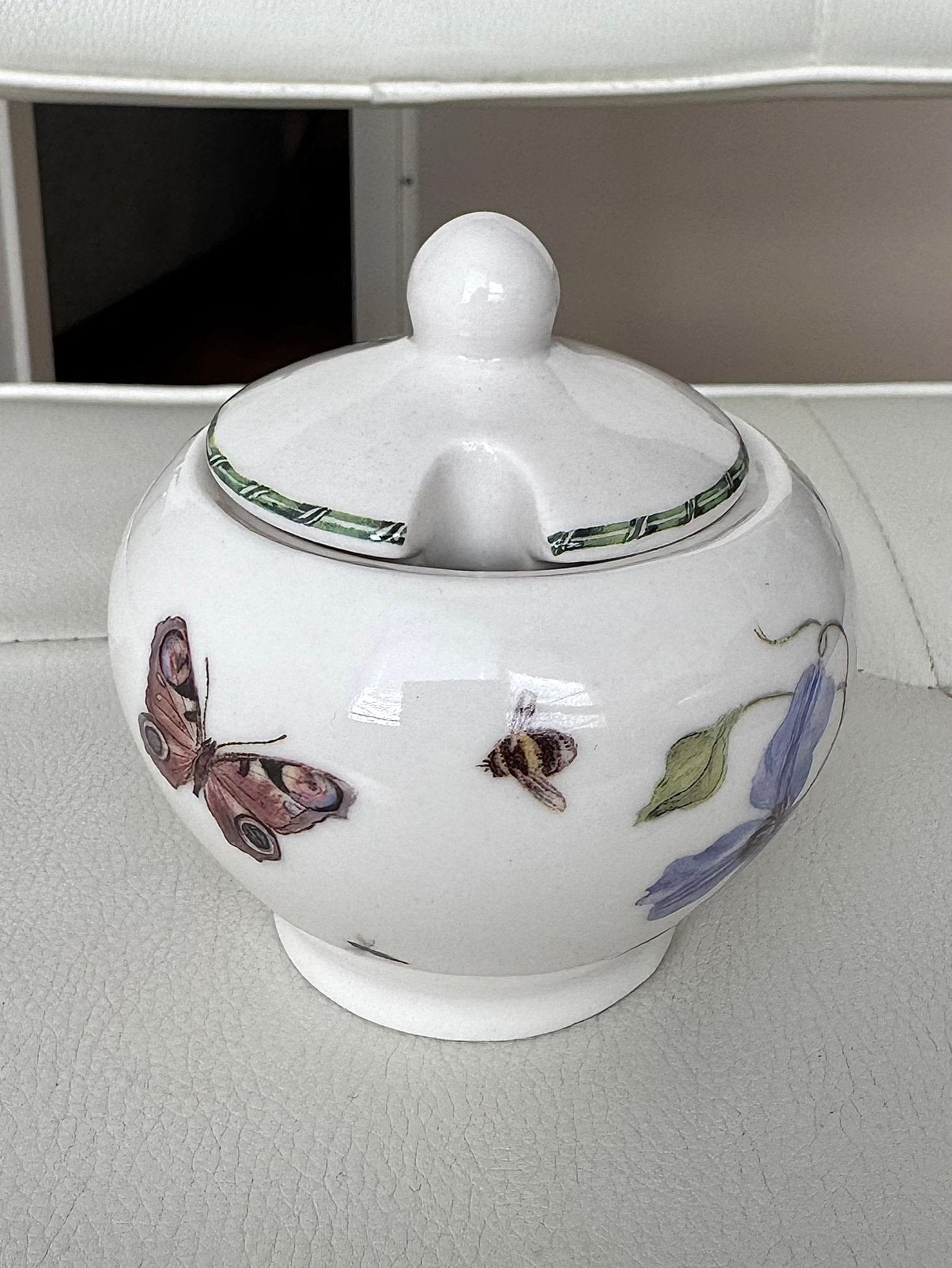 Janneke Brinkman JBS Suikerpot - Fruit & Flowers - Porselein, Overige merken, Overige typen, Ophalen of Verzenden, Zo goed als nieuw