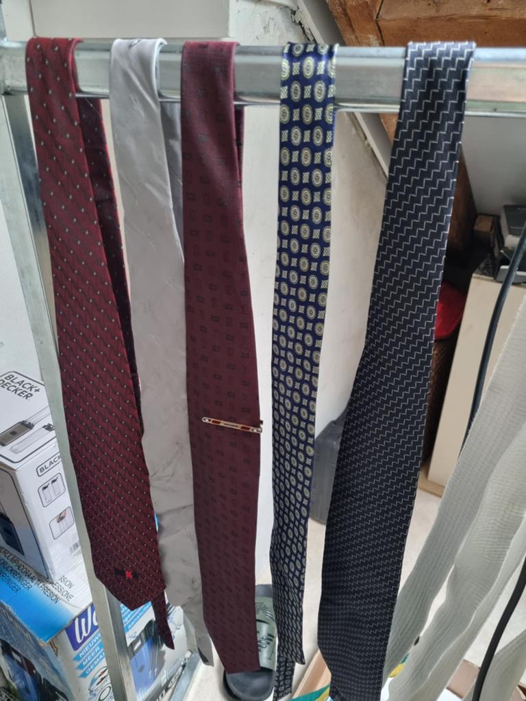 Set van 5 diverse heren dassen compleet te koop, Kleding | Heren, Stropdassen, Ophalen of Verzenden, Gedragen, Overige kleuren