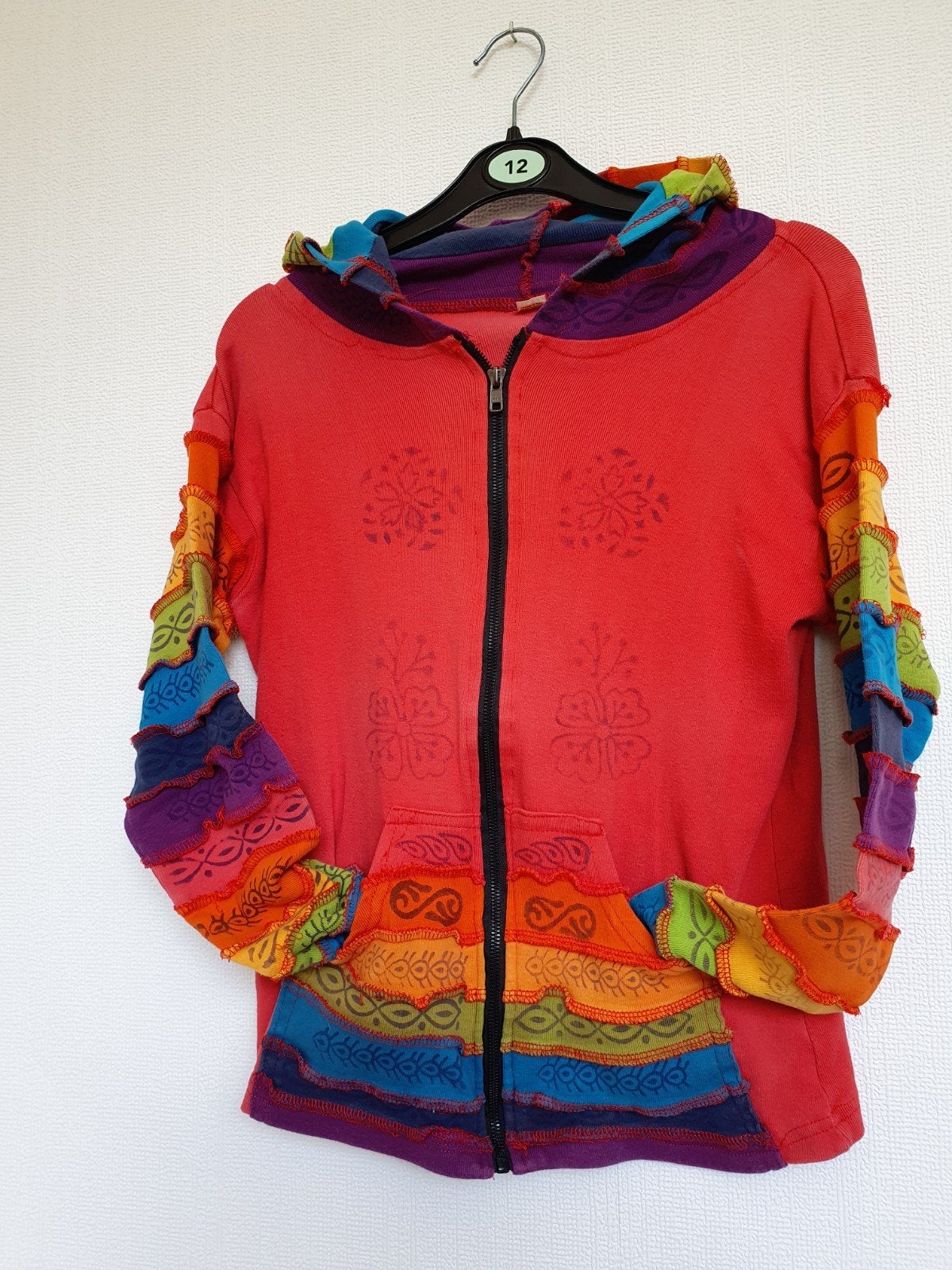 Hippie vest, Kleding | Dames, Ophalen of Verzenden, Gedragen, Maat 42/44 (L), Meerkleurig