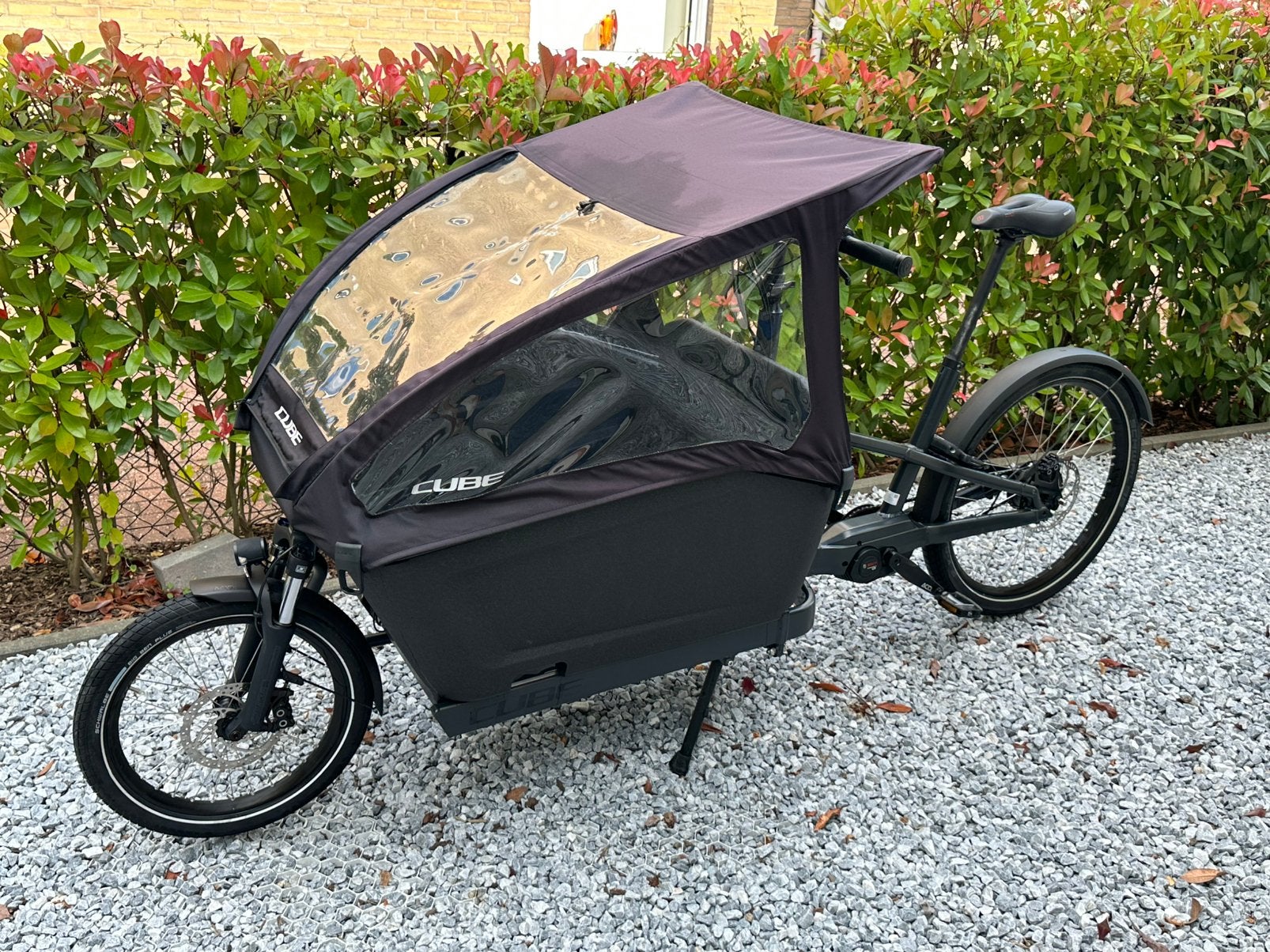 Cube Cargo Hybrid 500W Bosch Performance CX bakfiets, Ophalen, Zo goed als nieuw, 51 tot 55 cm, Cube