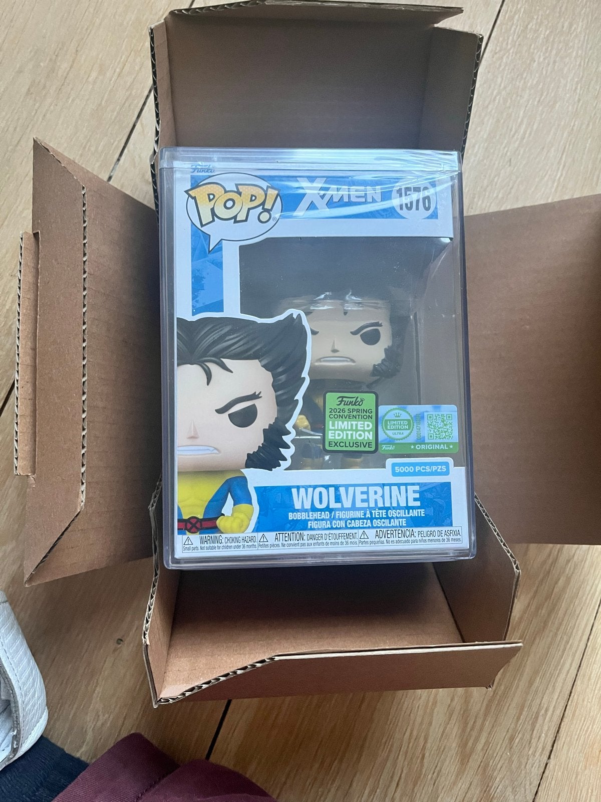 Funko Pop! Wolverine X-Men 1576 Limited Edition, Ophalen, Nieuw