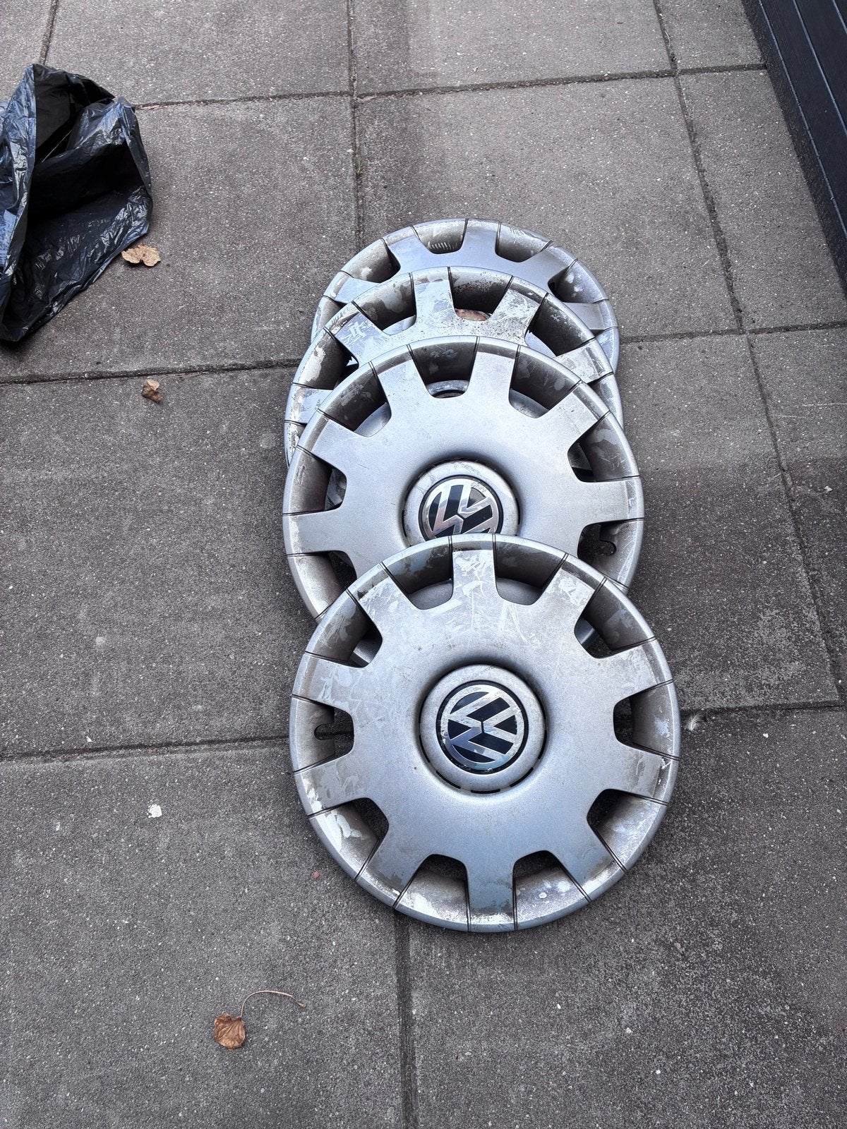 Volkswagen wieldoppen 15inch, Auto diversen, Wieldoppen, Ophalen of Verzenden, Gebruikt