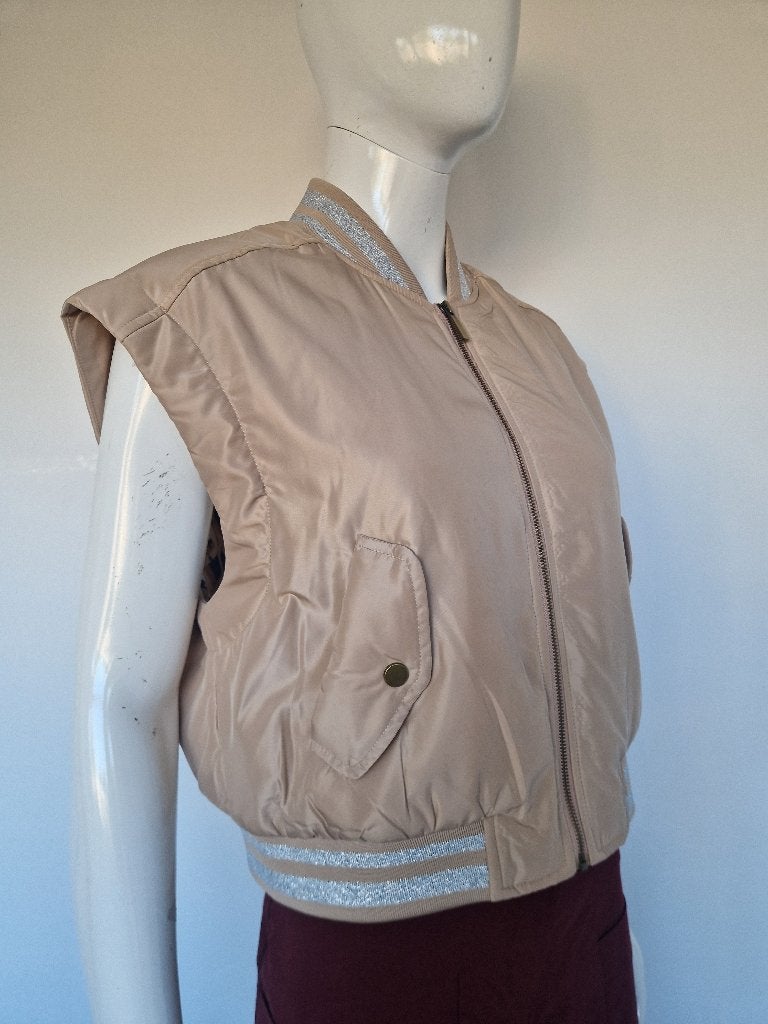 Summum bodywarmer | Maat M | Beige |, Maat 38/40 (M), Summum, Nijmegen, Beige