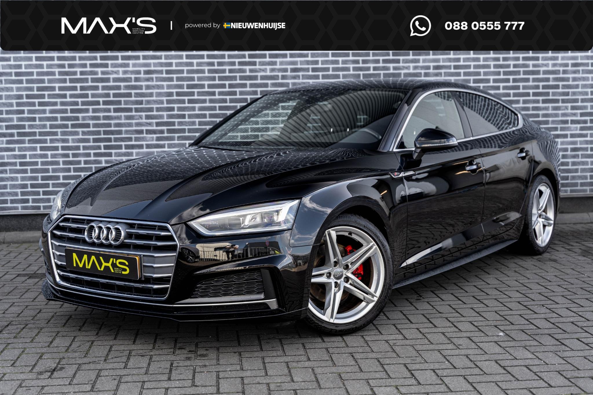 Audi A5 Sportback 1.4 TFSI S-Tronic Sport S-line Edition | P, Auto's, Gebruikt, 4 cilinders, 150 pk, Leder en Stof