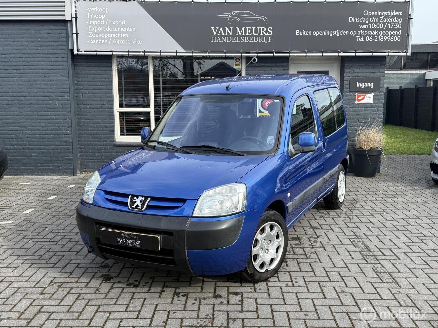 Peugeot Partner MPV 1.6-16V XT, apk 06-2027, Auto's, Peugeot, Stof, Gebruikt, Zwart, 4 cilinders