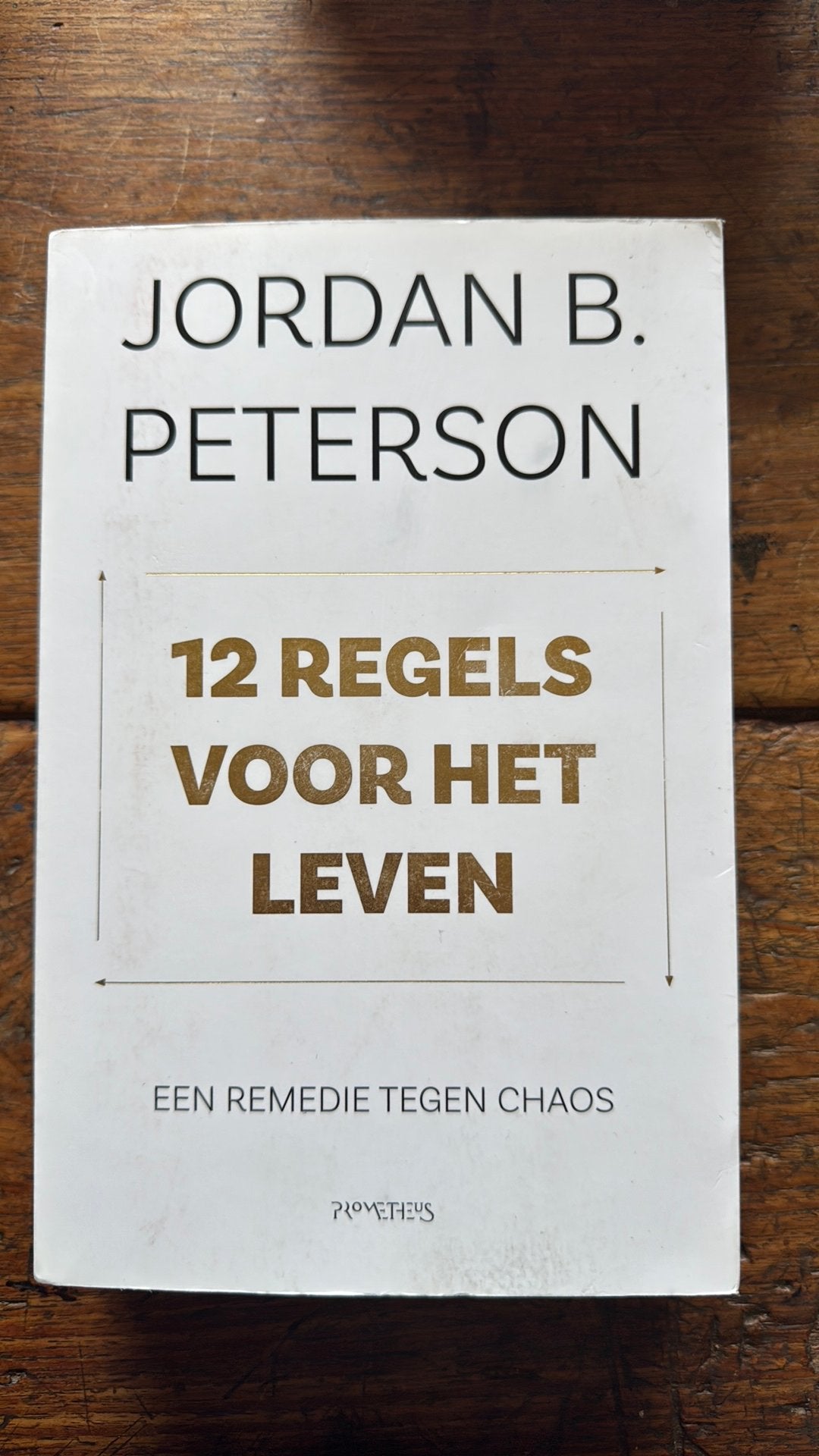 Jordan Peterson - 12 regels voor het leven, Boeken, Ophalen of Verzenden, Zo goed als nieuw, Jordan Peterson