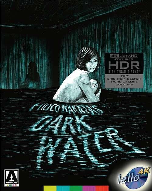 Blu-ray 4K: Dark Water (2002 Hitomi Kuroki, Rio Kanno) UK NN, Ophalen of Verzenden, Nieuw in verpakking, 4K Ultra HD Blu-ray, Horror