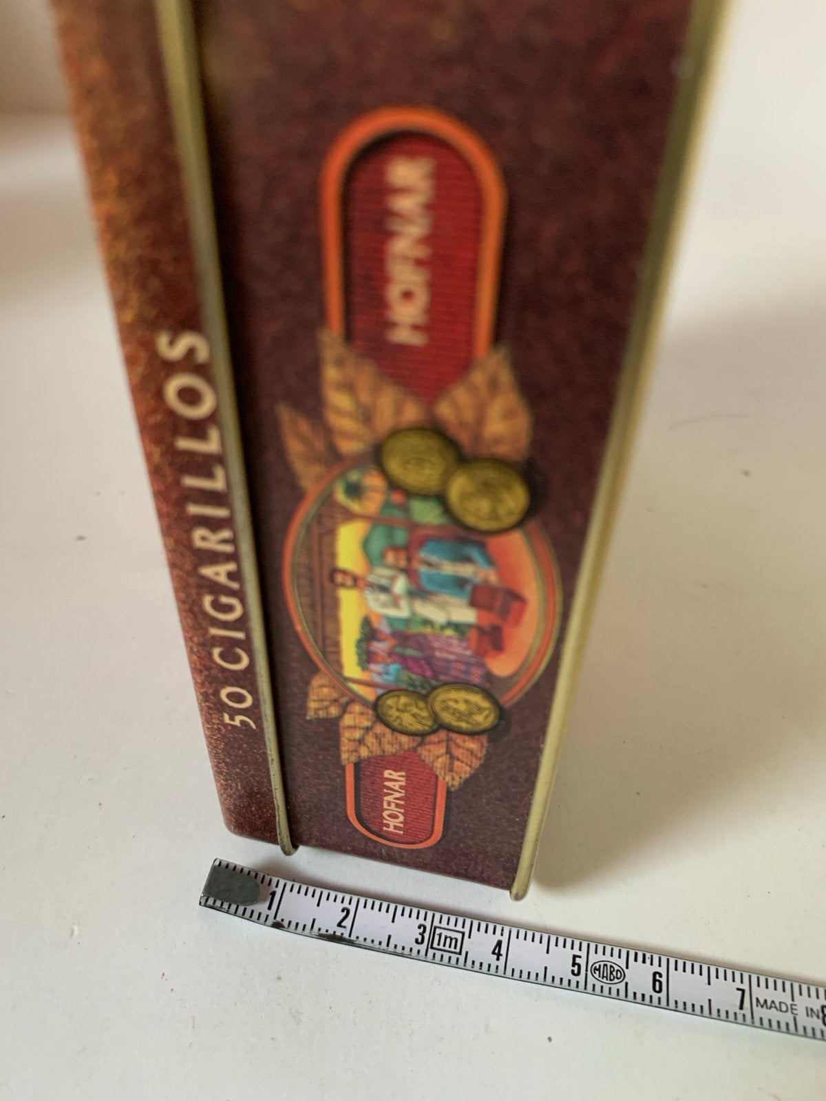 Vintage Hofnar Wilde Spriet sigarenblikje, Verzamelen, Ophalen of Verzenden, Zo goed als nieuw, Tabaksdoos of Verpakking
