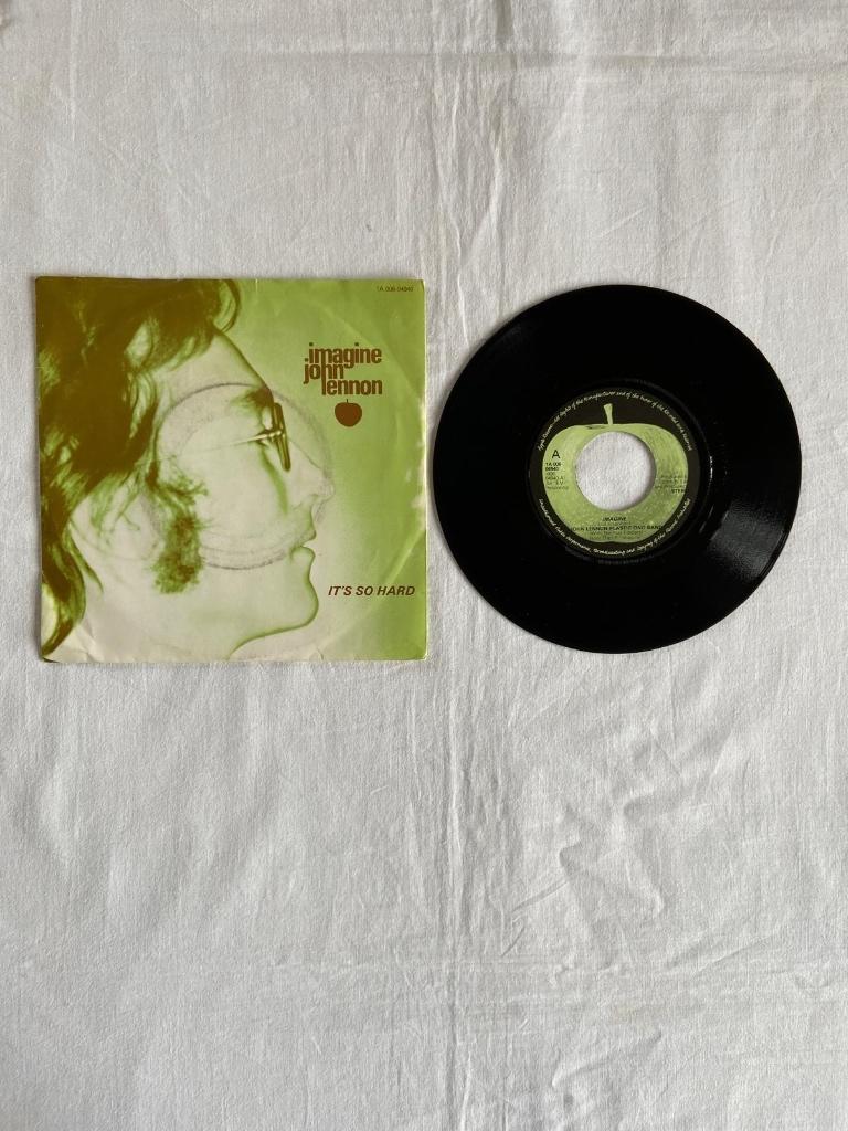 john lennon - imagine, Gebruikt, 7 inch, Single, Ophalen of Verzenden