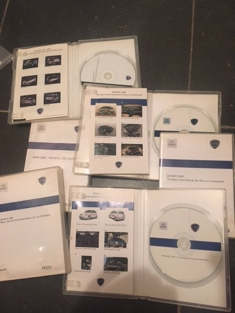Lancia range persmap '91 '93 '98 '07 '08 '09 '14, Ophalen of Verzenden, Zo goed als nieuw, Overige merken