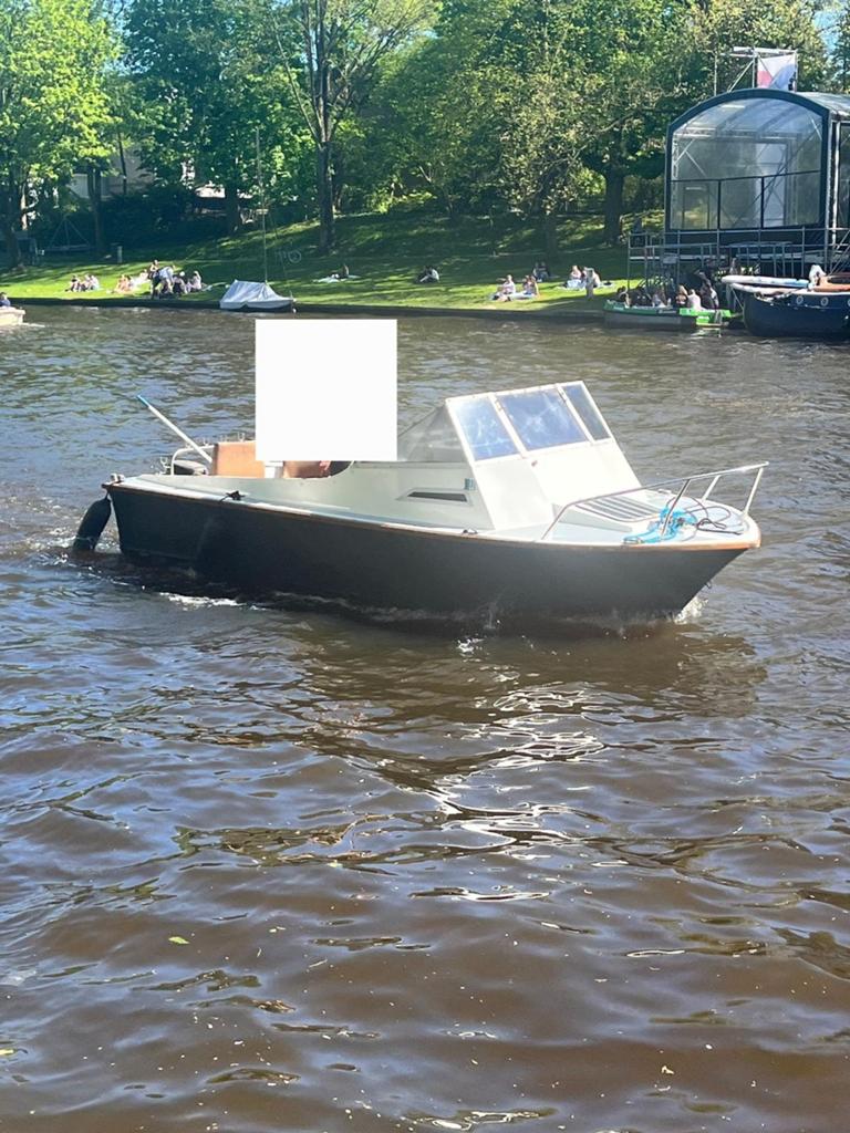 Kajuitboot 5 meter, Ophalen, Trailer