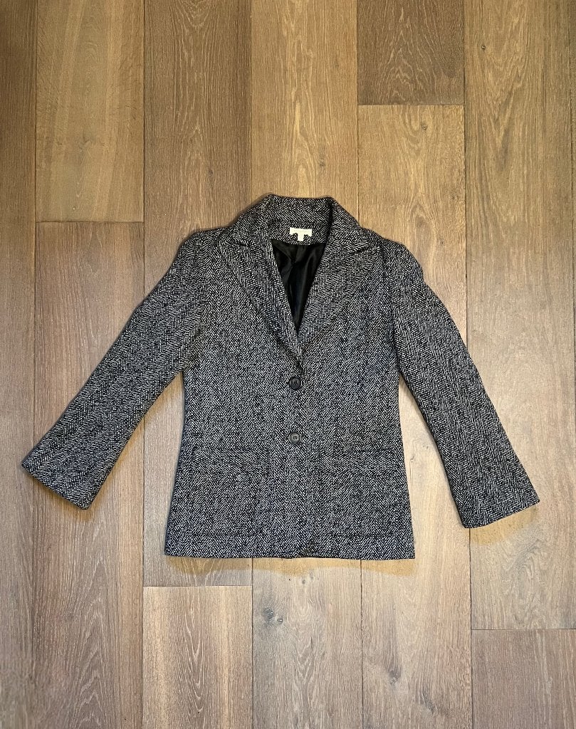 Nieuw KOOKAÏ tweed jasje, wol; iets uitlopende mouwen; mt 40, Maat 38/40 (M), KOOKAÏ, Nieuw, Ophalen of Verzenden