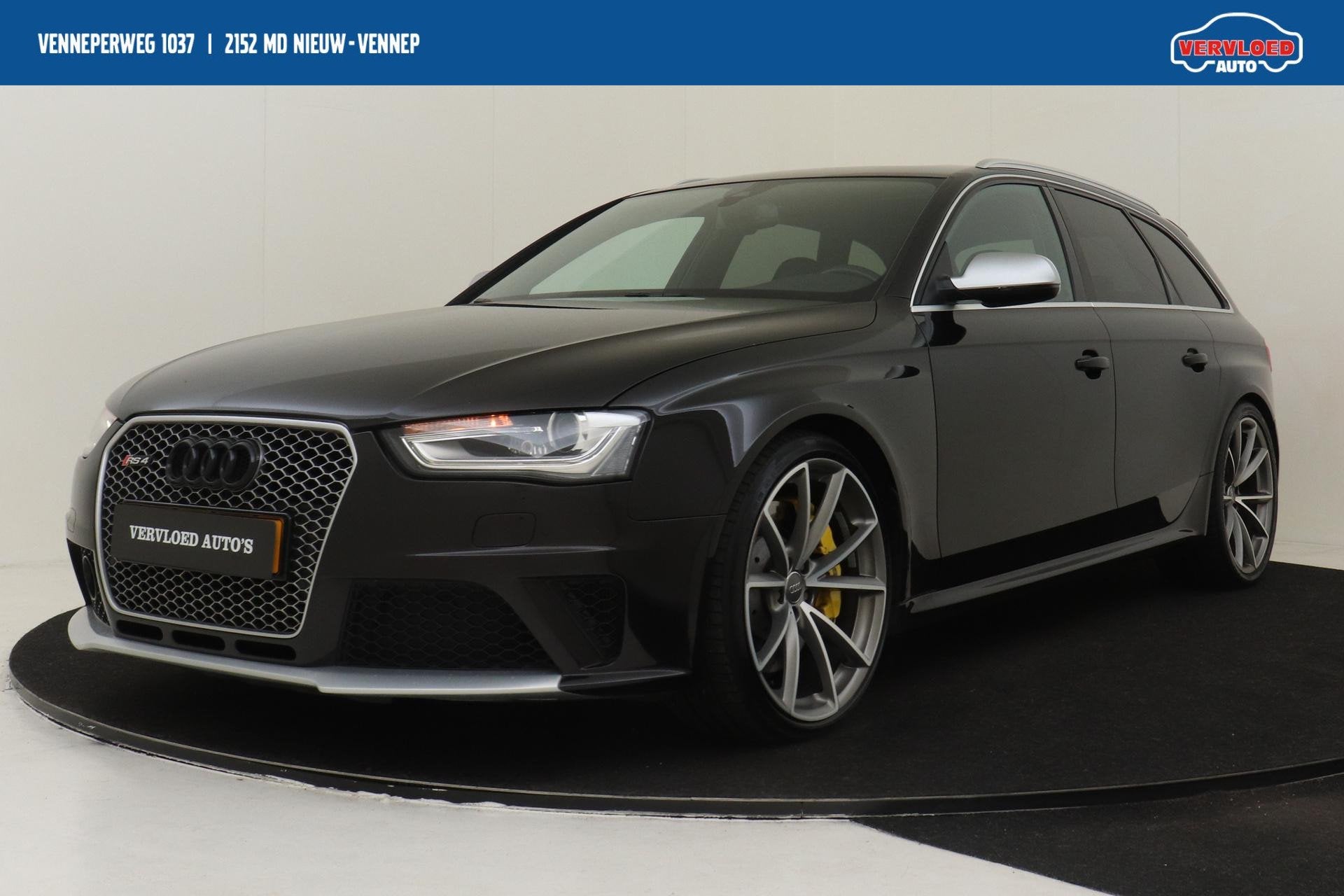 Audi RS4 Avant 4.2FSI/450PK RS4 QUATTRO -PANO/DAK|BANG&OLUFS, Auto's, Automaat, Euro 5, Gebruikt, 8 cilinders