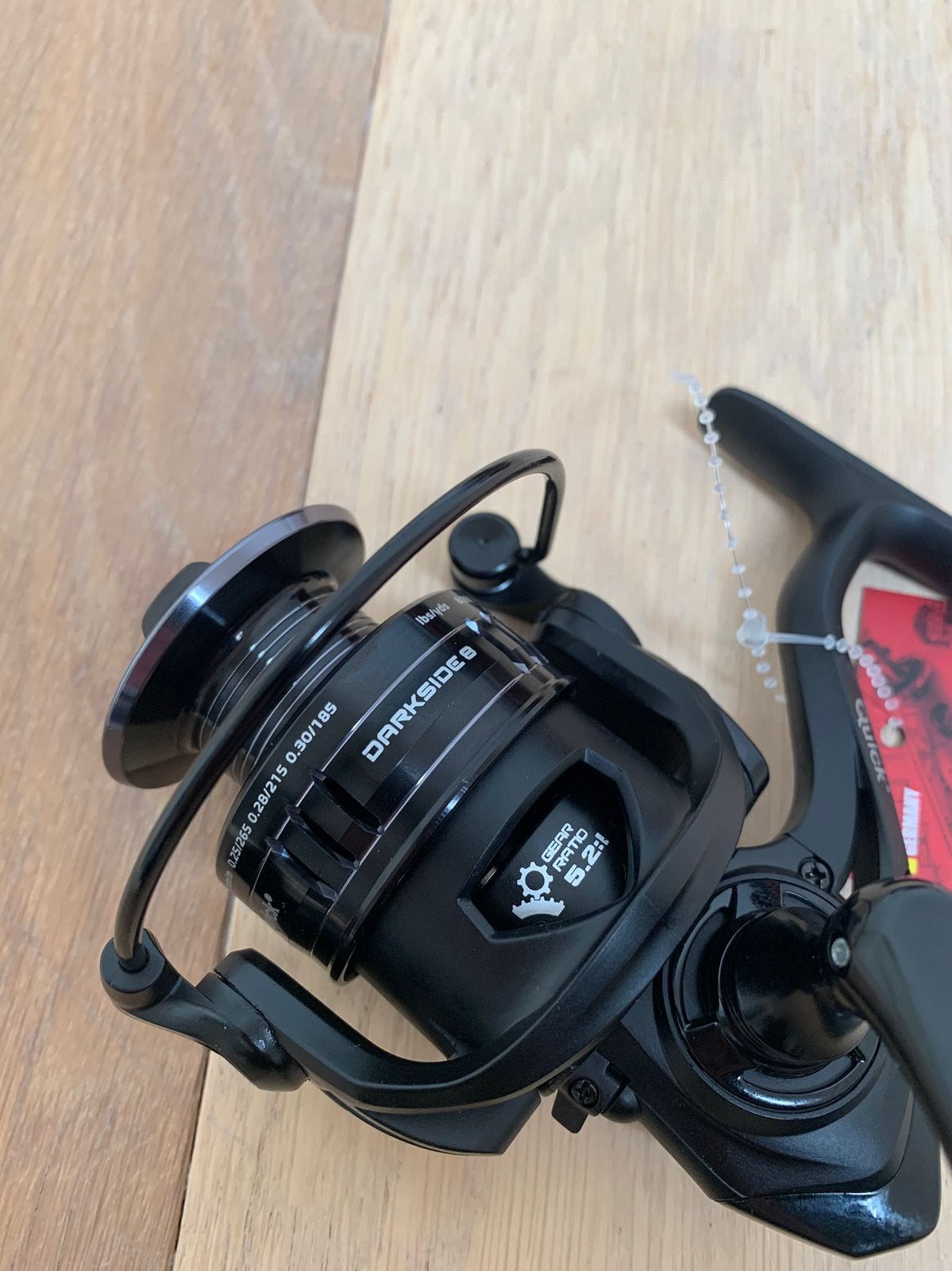 Nieuwe Dam Darkside 1000 - 5000 - 8000 molens, 8 lagers, Watersport en Boten, Hengelsport | Roofvissen, Dam, Molen, Nieuw, Ophalen of Verzenden