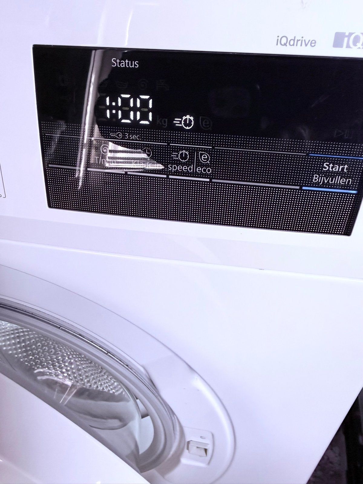 SIEMENS WASMACHINE A++ +IZGS, Ophalen of Verzenden, Zo goed als nieuw, Voorlader, 85 tot 90 cm