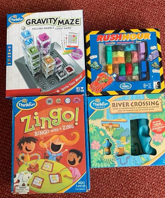 Smart Games Thinkfun spellen pakket, Kinderen en Baby's, Speelgoed | Educatief en Creatief, Ophalen of Verzenden, Zo goed als nieuw