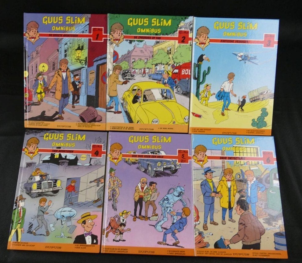 Guus Slim Omnibus deel 1 tot en met 6, Ophalen of Verzenden, Nieuw