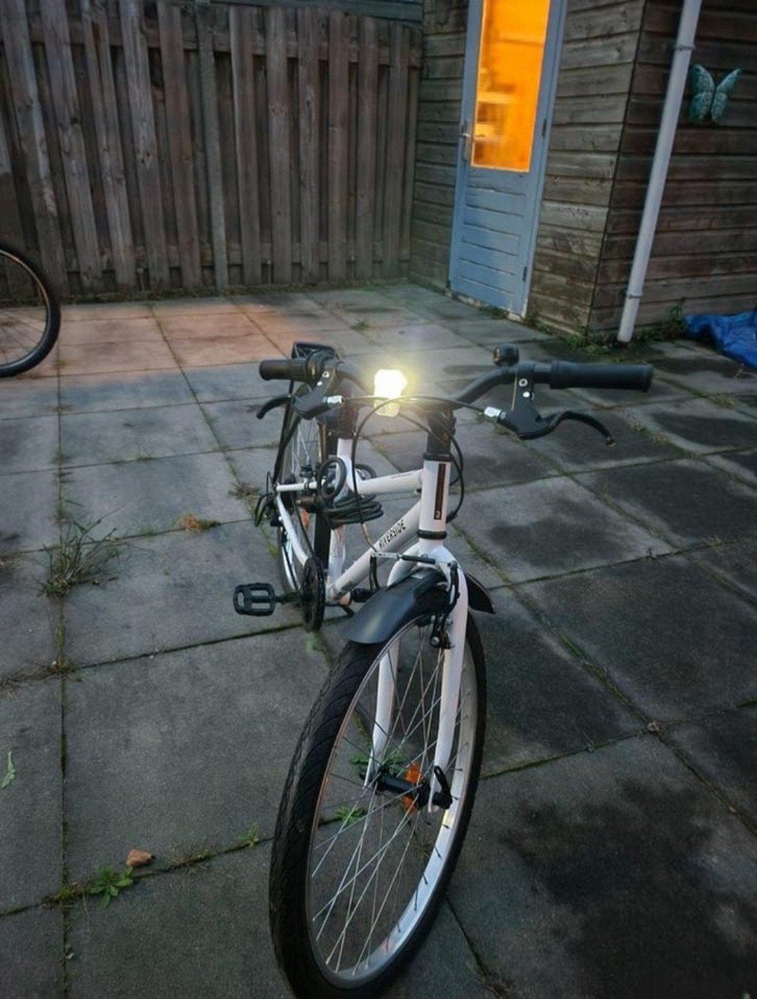 witte mountainbike 24 inch, Fietsen en Brommers, Minder dan 45 cm, Ophalen, Zo goed als nieuw, Overige merken